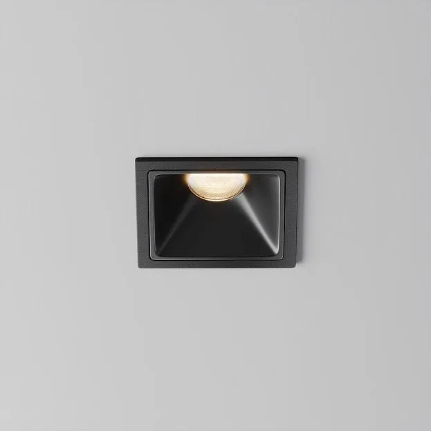 Встраиваемый светильник Maytoni DL043-01-10W3K-SQ-B-1 Alfa LED