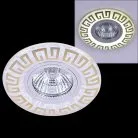 Точечный светильник Reluce 09504-9.0-001MN MR16+LED3W WH/GD