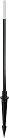 Грунтовый светильник Arlight 034161 KT-CANNA-L500-1W Warm3000 (DG, 110 deg, 24V)
