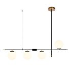 Люстра на штанге Arte Lamp A2225SP-4BK ARKAB