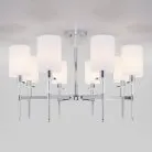 Потолочная люстра Eurosvet 60132/8 хром a057592 Brielle