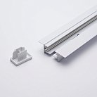 Шинопровод для трековых однофазных светильников Feron 10351 белый, CAB1004 1м