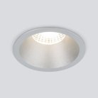 Встраиваемый светильник Elektrostandard 15266/LED серебро Lin a055720