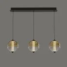 Подвесной светильник Delight Collection MD24022079-3B black/amber