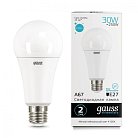 Лампа Gauss 73229 E27 30W 4100K груша матовая Elementary