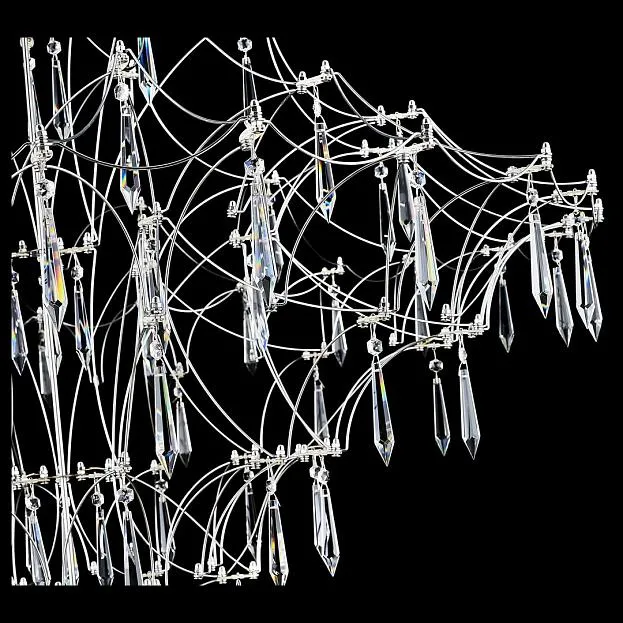 Подвесная люстра LED Wertmark WE335.10.103 FEDELINA