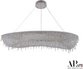 Люстра светодиодная хрустальная APL LED SH523.0.120.B.Ni.4000 Sicilia