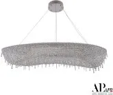 Люстра светодиодная хрустальная APL LED SH523.0.120.B.Ni.4000 Sicilia