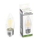 Лампа светодиодная Свеча E27 11W 230V 4000K Feron 38273 LB-713