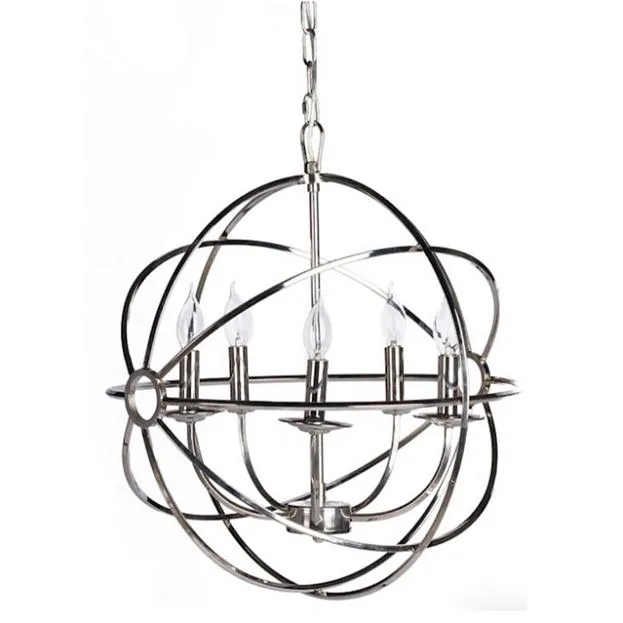 Подвесная люстра Foucault's Orb Chandelier 6 ImperiumLoft 75764-22 40.330