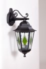 Настенный фонарь уличный Oasis Light 79802lg Bl PETERSBURG lead GLASS