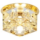 Встраиваемый светильник Ambrella light D605 CL/G Desing