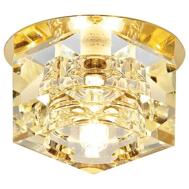 Встраиваемый светильник Ambrella light D605 CL/G Desing Встраиваемый светильник Ambrella light D605 CL/G Desing