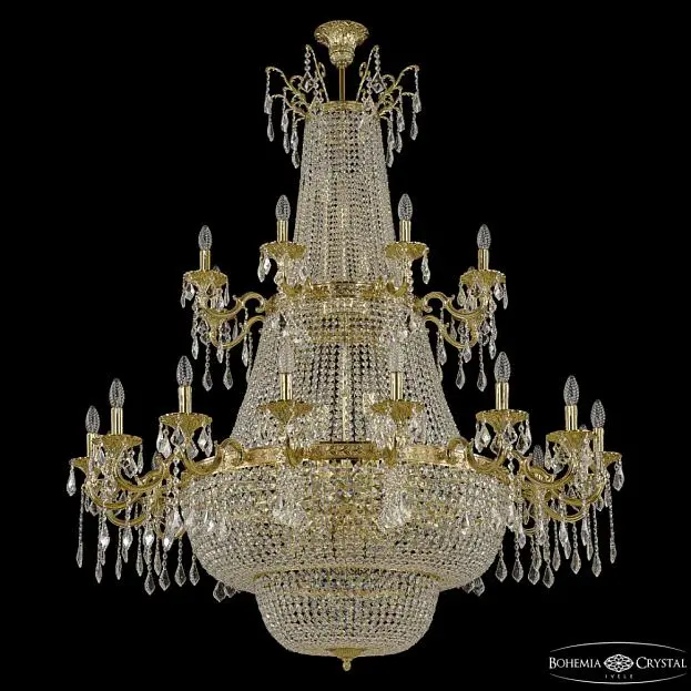 Люстра хрустальная Bohemia Ivele Crystal 2210H201/16+8/132IV/2D/Y1 G Arte Perfetto Luce Люстра хрустальная Bohemia Ivele Crystal 2210H201/16+8/132IV/2D/Y1 G Arte Perfetto Luce