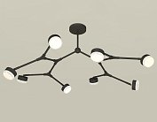 Люстра на штанге Ambrella light XB9060250/8 SBK/FR/CL