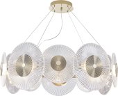 Подвесная люстра Newport 4548+2/S gold 4540