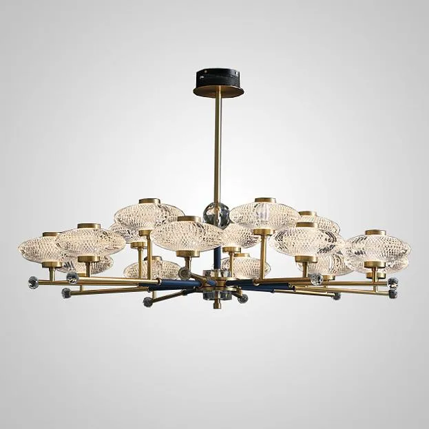 Люстра на штанге NICOL L15 Blue ImperiumLoft 193378-23 nicol01