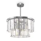 Люстра на штанге Freya FR11001PL-08CH Viviane