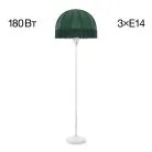 Торшер патина с зелёным абажуром Citilux CL407922 Базель