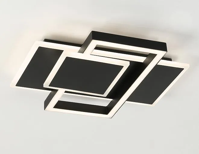 Потолочная люстра 50W 3000K-6400K 380*345*75 (ПДУ ИК) Ambrella light FA1022 ACRYLICA