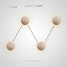 Бра POVL W LINE 4 лампы Lampatron 7095-19452