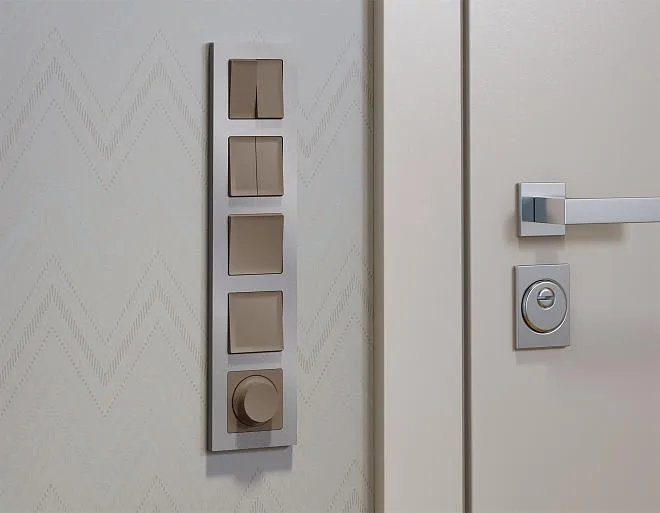 Комплект механизма 2-клавишного перекрестного выключателя 10A-250V ALFA Темная бронза матовый Volt MA633030 QUANT Комплект механизма 2-клавишного перекрестного выключателя 10A-250V ALFA Темная бронза матовый Volt MA633030 QUANT