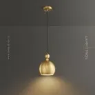 Подвесной светильник IRGENS Цвет Латунь Lampatron irgens-brass 7562-21157