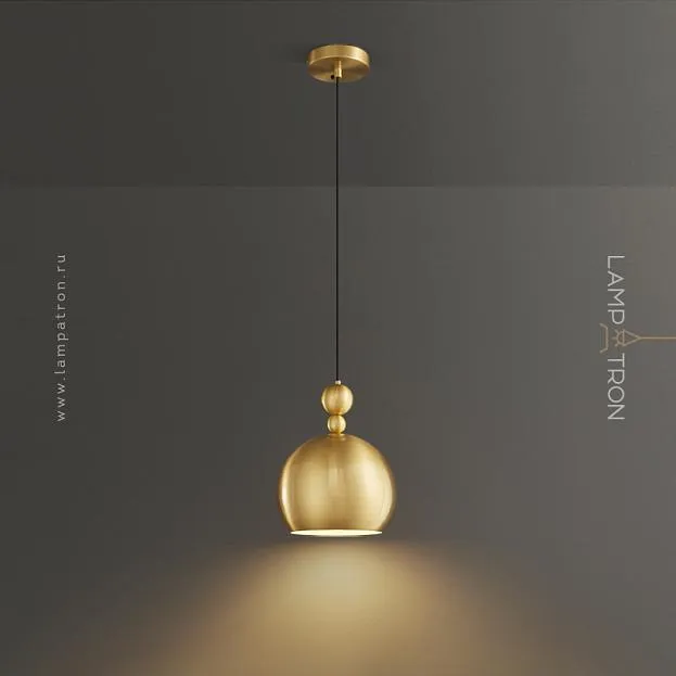 Подвесной светильник IRGENS Цвет Латунь Lampatron irgens-brass 7562-21157 Подвесной светильник IRGENS Цвет Латунь Lampatron irgens-brass 7562-21157