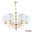 Люстра подвесная с плафонами 302097/6 Wh/Gd Arte Milano Florentia