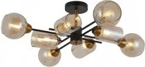 Потолочная люстра ILLUMICO IL8243-8COU-79 BK GD