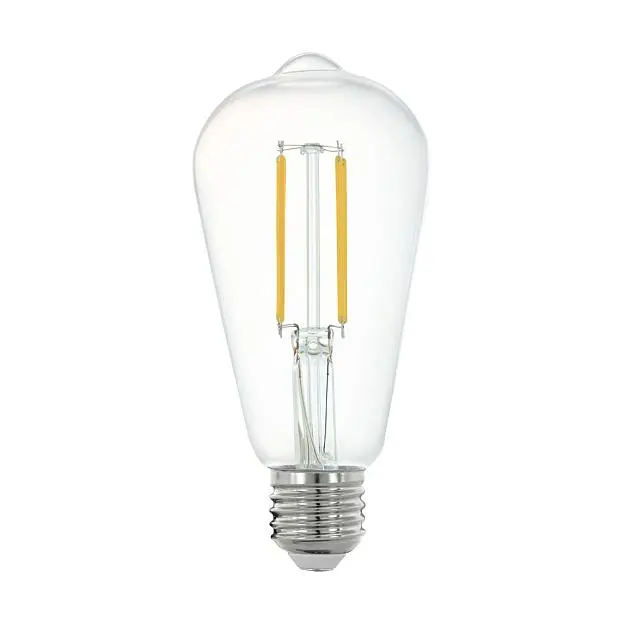 Лампа Eglo 11862 СONNECT ST64, 6W (LED) 2700K, 806lm, прозрачный Лампа Eglo 11862 СONNECT ST64, 6W (LED) 2700K, 806lm, прозрачный