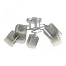 Люстра потолочная с плафонами Arte Milano 321106/5 CR Amalfi