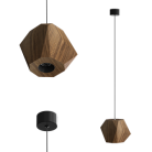Подвесной (накладной) светильник LeDron RUBIK Wooden Lamp под сменную лампу