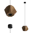 Подвесной (накладной) светильник LeDron RUBIK Wooden Lamp под сменную лампу