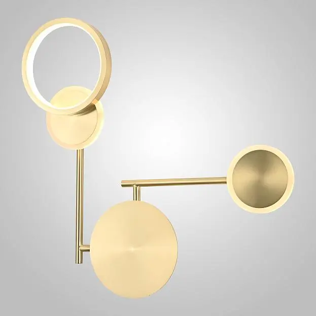 Настенный Светильник Zingy C Brass ImperiumLoft 209015-23 Настенный Светильник Zingy C Brass ImperiumLoft 209015-23