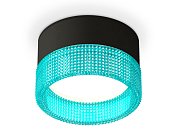 Комплект накладного светильника с композитным хрусталем Ambrella light XS8102033 Techno