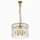 Люстра хрустальная подвесная Золото Citilux CL318262