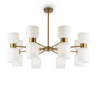 Люстра на штанге Freya FR5203PL-16BS Savia