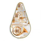 Зеркало Pear Trumpets Seletti 17070 Toiletpaper Mirror