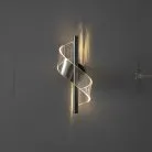 Бра ORNELLA WALL Цвет черненая латунь Lampatron f-ornella-wall-black 7611-24956