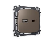 Комплект механизма розетки Ambrella Volt MO641010 QUANT