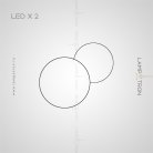 Бра BEA B COMBO 2 лампы Lampatron bea-b-combo-2 6434-17356