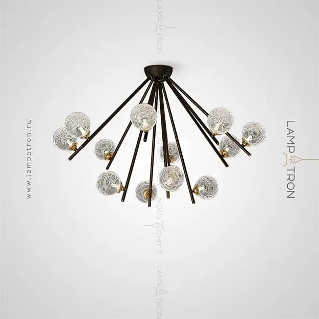 Потолочная люстра INGELA CH Lampatron 5414-13895 Потолочная люстра INGELA CH Lampatron 5414-13895