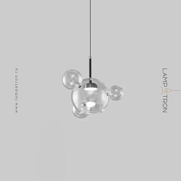 Подвесной светильник BUBBLE B BLACK LUX 1 подвес Lampatron bubble-b-black-lux-1 8326-22693 Подвесной светильник BUBBLE B BLACK LUX 1 подвес Lampatron bubble-b-black-lux-1 8326-22693