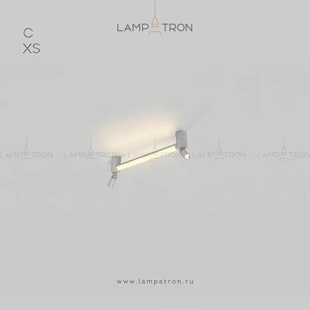 Потолочный светильник FORCE Тип С. Размер XS. Цвет Белый Lampatron 4163-10311 Потолочный светильник FORCE Тип С. Размер XS. Цвет Белый Lampatron 4163-10311