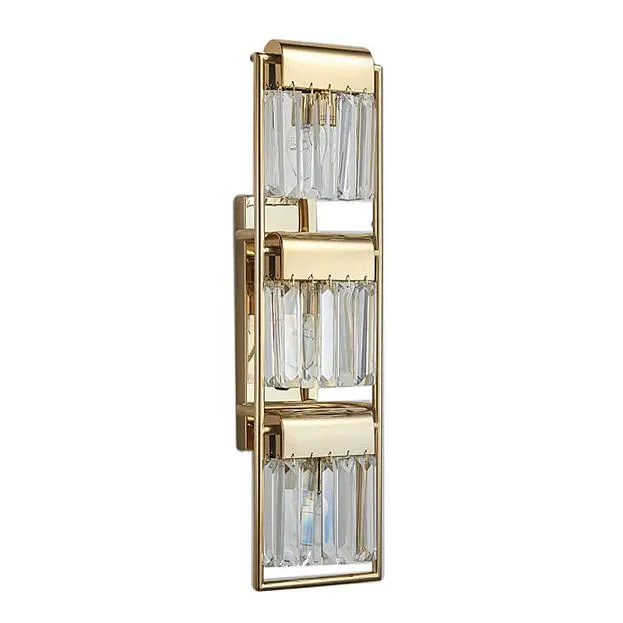 Бра Crystal Pendants gold 3 ImperiumLoft 156295-22 44.1028-1