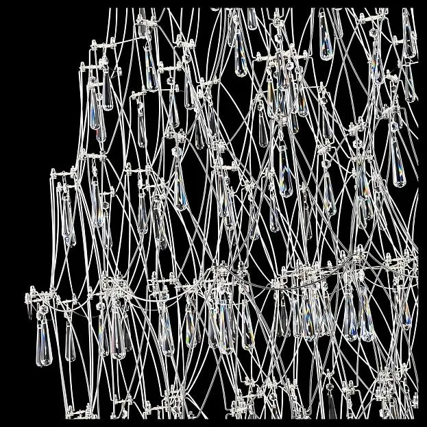 Подвесная люстра LED Wertmark WE339.08.103 FELICITY