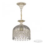 Подвесной светильник хрустальный Bohemia Ivele Crystal  AL16781/22 WMG Leafs