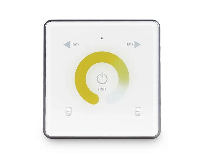 Пульт управления белый Радио 2.4G Ambrella light GL1861 WH track system