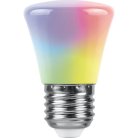 Лампа светодиодная Feron 38117 LB-372 E27 1W RGB